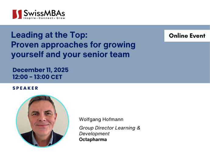 Leading at the Top: Proven Approaches for Growing Yourself and Your Senior Team
