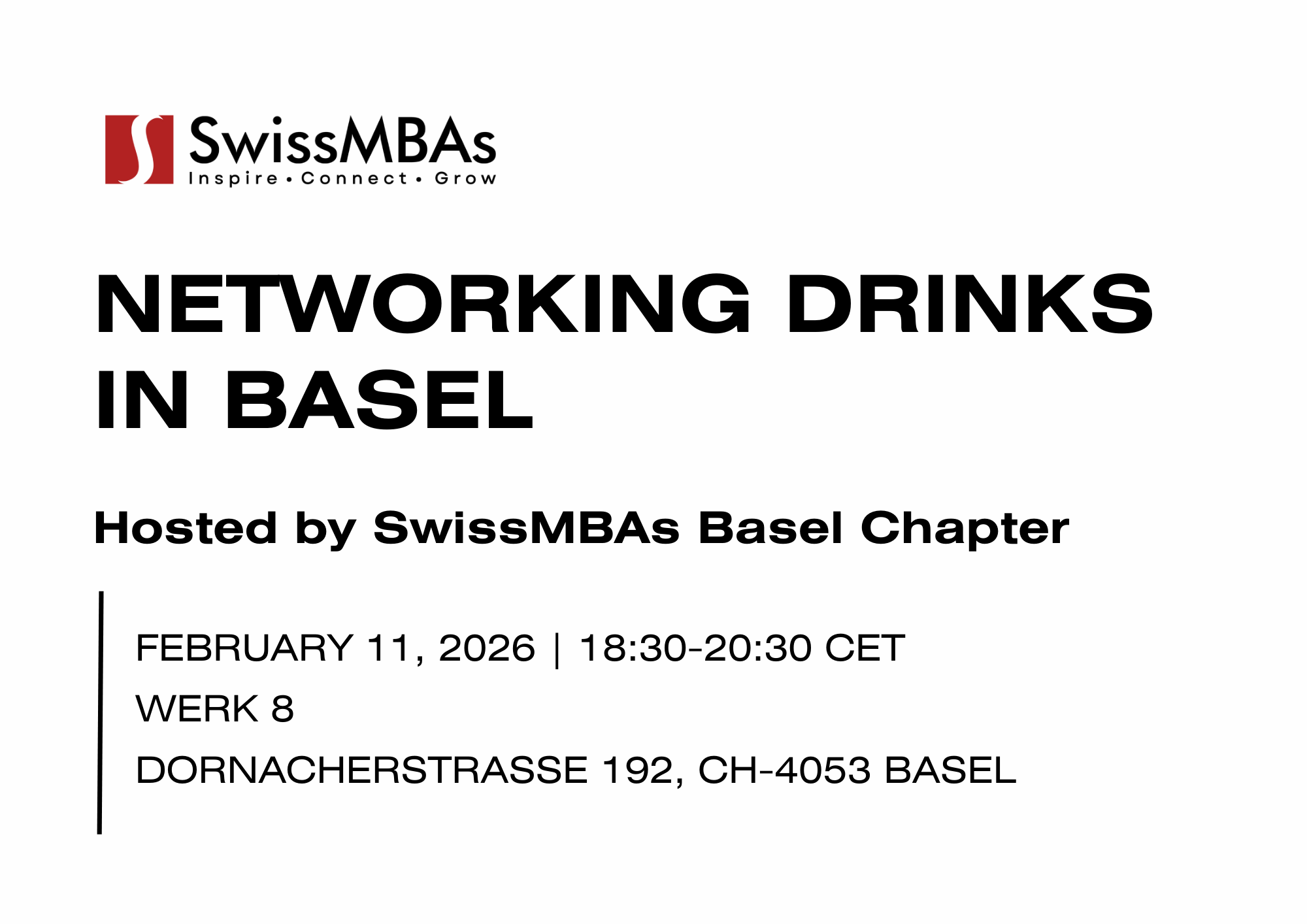 Networking Drinks in Basel
