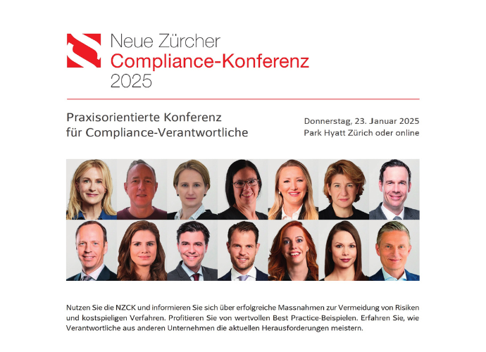 New Zurich Compliance Conference 2025