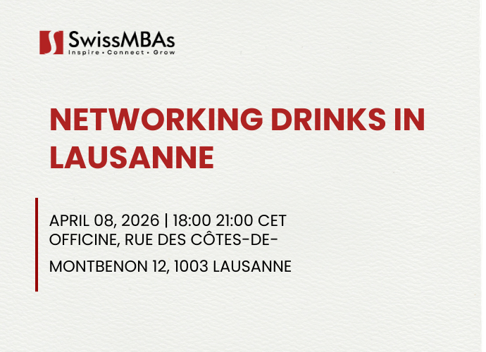 Networking Drinks in Lausanne